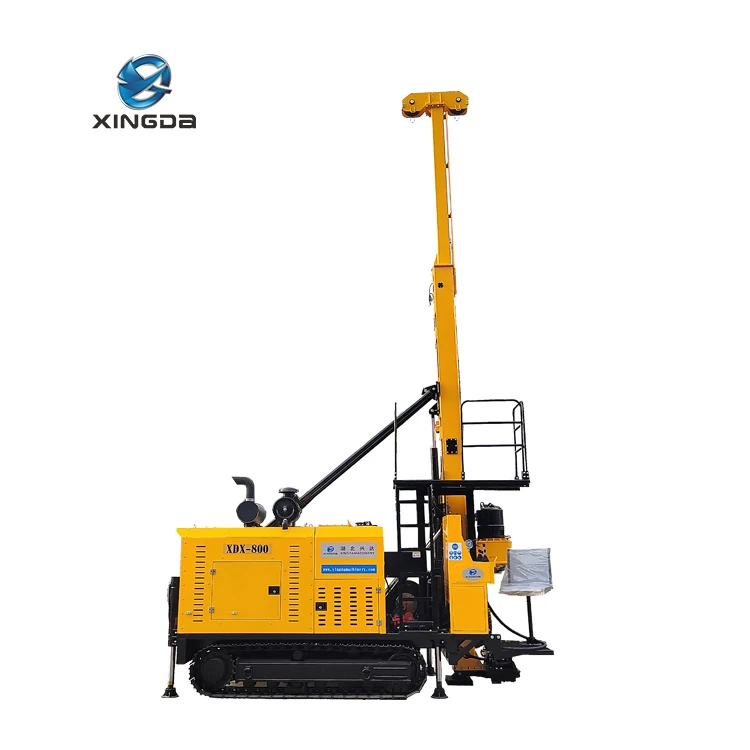 جهاز الحفر الأساسي الهيدروليكي الكامل XDX-800