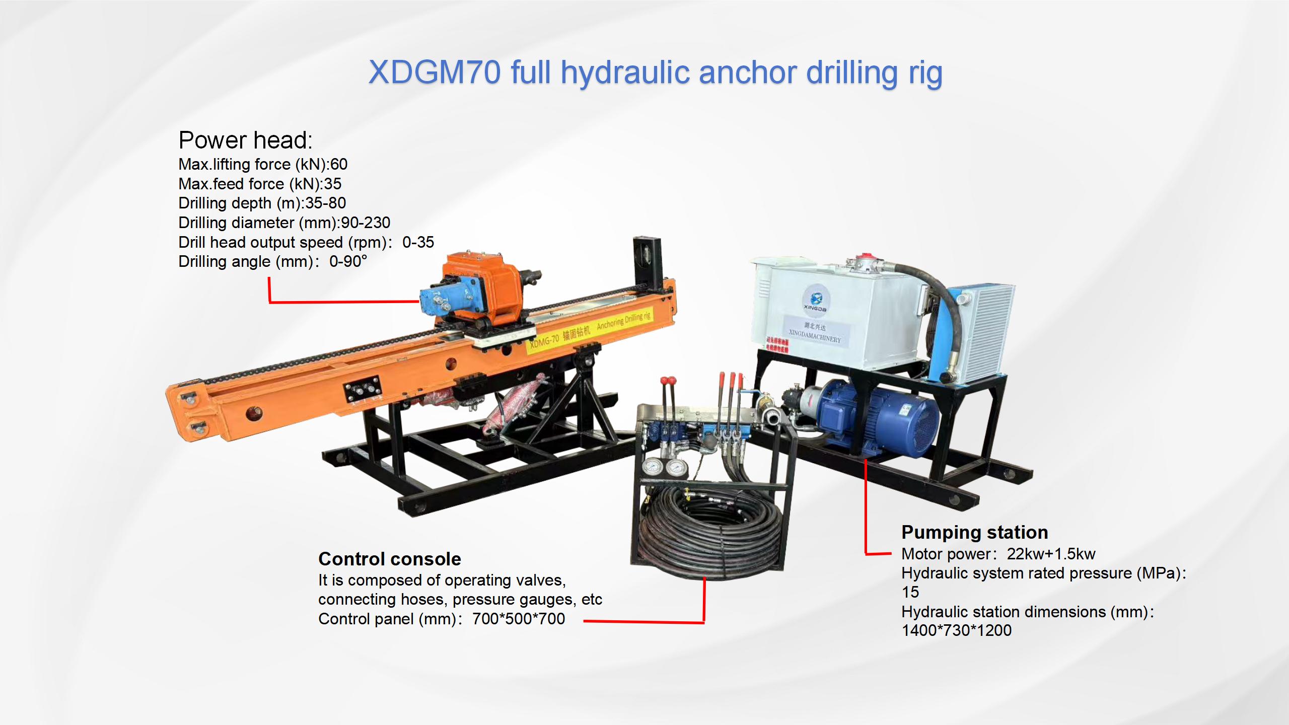 جهاز الحفر الهندسي للمرسى XDGM-70